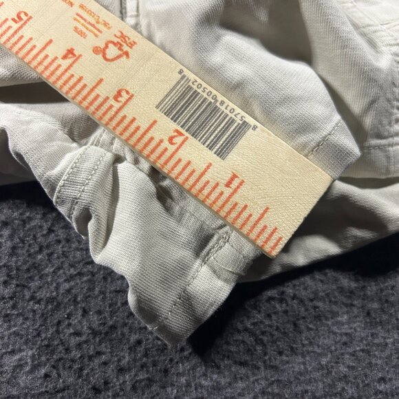 Vintage Y2K Mossimo Mini Micro Khaki Brown Low Rise Shorts Short Sz 13 NWT - Picture 2 of 16